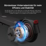 Xiaomi 5 Max E-Scooter, Straßenzulassung, bis 60 km, 10 Zoll, Federung vorn & hinten, App – Bild 10