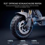 LAELIN RZ800 E-Scooter, Straßenzulassung, Fingerabdrucksensor – Bild 5