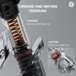 Segway-Ninebot F3 D E-Scooter, Straßenzulassung, bis 70 km, Hydraulikfederung, Smart Display – Bild 4