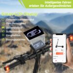 E-Scooter mit Straßenzulassung, 10 Zoll, 12,5Ah, bis 70 km Reichweite, Dualbremse, Doppelfederung – Bild 7