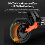 HITWAY H11 E-Scooter, Straßenzulassung, Dualantrieb, 52V 23,4Ah, bis 130 km, App, NFC, 10 Zoll – Bild 7