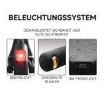 Segway-Ninebot E3 D E-Scooter, Straßenzulassung, bis 45 km, 800W, Federung vorn & hinten, 10 Zoll – Bild 6