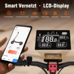 E-Scooter mit Straßenzulassung, 10 Zoll, 15Ah, bis 100 km Reichweite, Dualbremse, Doppelfederung – Bild 6