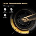 NAVEE ST3 Pro D E-Scooter, TÜV/StVZO, bis 75 km, Vierfachfederung, 3-fach Bremse, App, LED, IPX5 – Bild 7