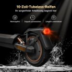 NAVEE GT3 Max E-Scooter, Straßenzulassung, TÜV, bis 75 km Reichweite, Doppelfederung – Bild 8