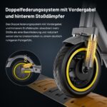 EVERCROSS EV10S MAX E-Scooter, ABE, 500W Motor, bis 150 km Reichweite – Bild 6