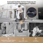 NAVEE ST3 Pro D E-Scooter, TÜV/StVZO, bis 75 km, Vierfachfederung, 3-fach Bremse, App, LED, IPX5 – Bild 4