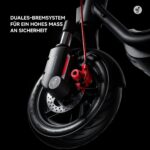 Segway-Ninebot F2 Pro D II E-Scooter, Straßenzulassung, bis 65 km, Doppelfederung, LED-Display – Bild 7