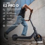 Segway-Ninebot E2 Pro D E-Scooter, Straßenzulassung, bis 35 km, 20 km/h, Traktionskontrolle – Bild 3