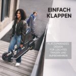 Segway-Ninebot E3 D E-Scooter, Straßenzulassung, bis 45 km, 800W, Federung vorn & hinten, 10 Zoll – Bild 8