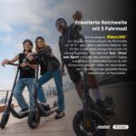 Segway-Ninebot E2 Pro D E-Scooter, Straßenzulassung, bis 35 km, 20 km/h, Traktionskontrolle – Bild 4