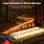 E-Scooter mit Straßenzulassung, 10 Zoll, 15Ah, bis 100 km Reichweite, Dualbremse, Doppelfederung – Bild 4