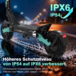 HITWAY H11 E-Scooter, Straßenzulassung, Dualantrieb, 52V 23,4Ah, bis 130 km, App, NFC, 10 Zoll – Bild 5